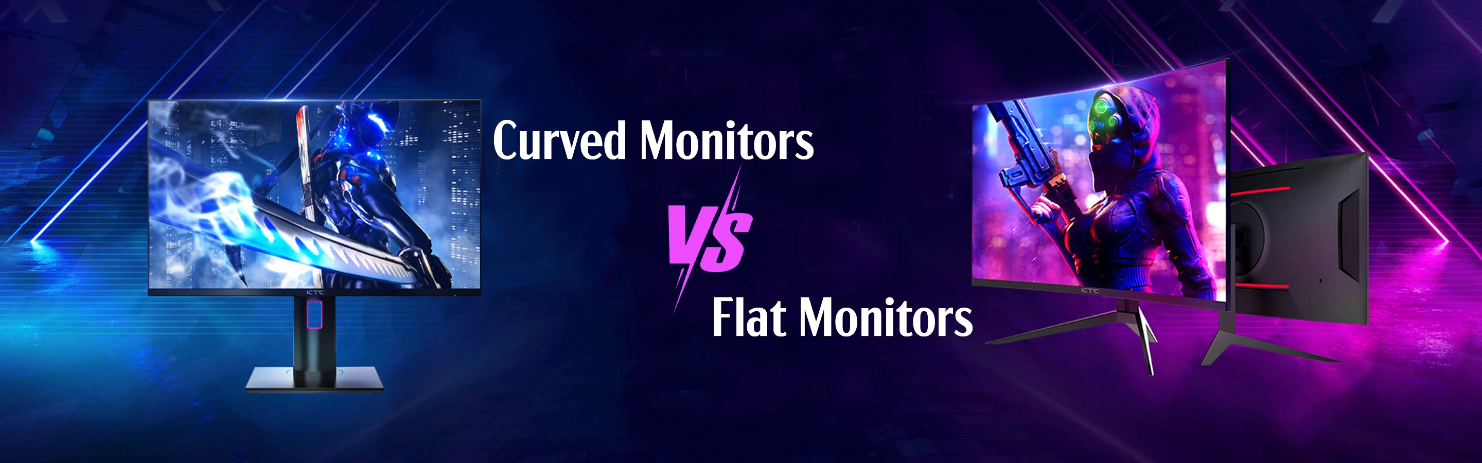 Difference Between Curved And Flat Monitors